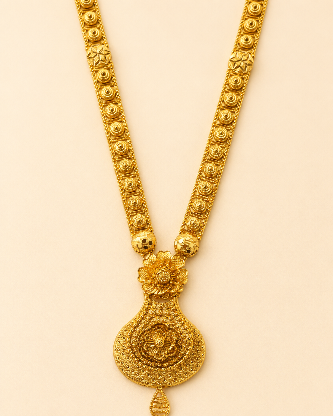 Gold Long Haar Jewellery at Shree Jai Mata Dii Jewellers