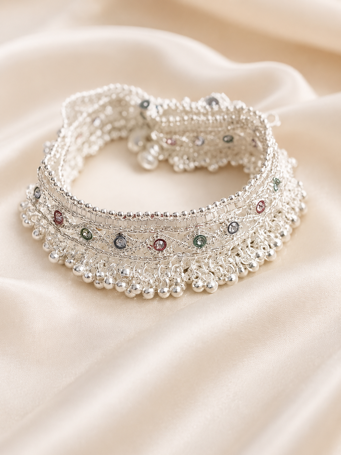 Silver Payal Jewellery at Shree Jai Mata Dii Jewellers