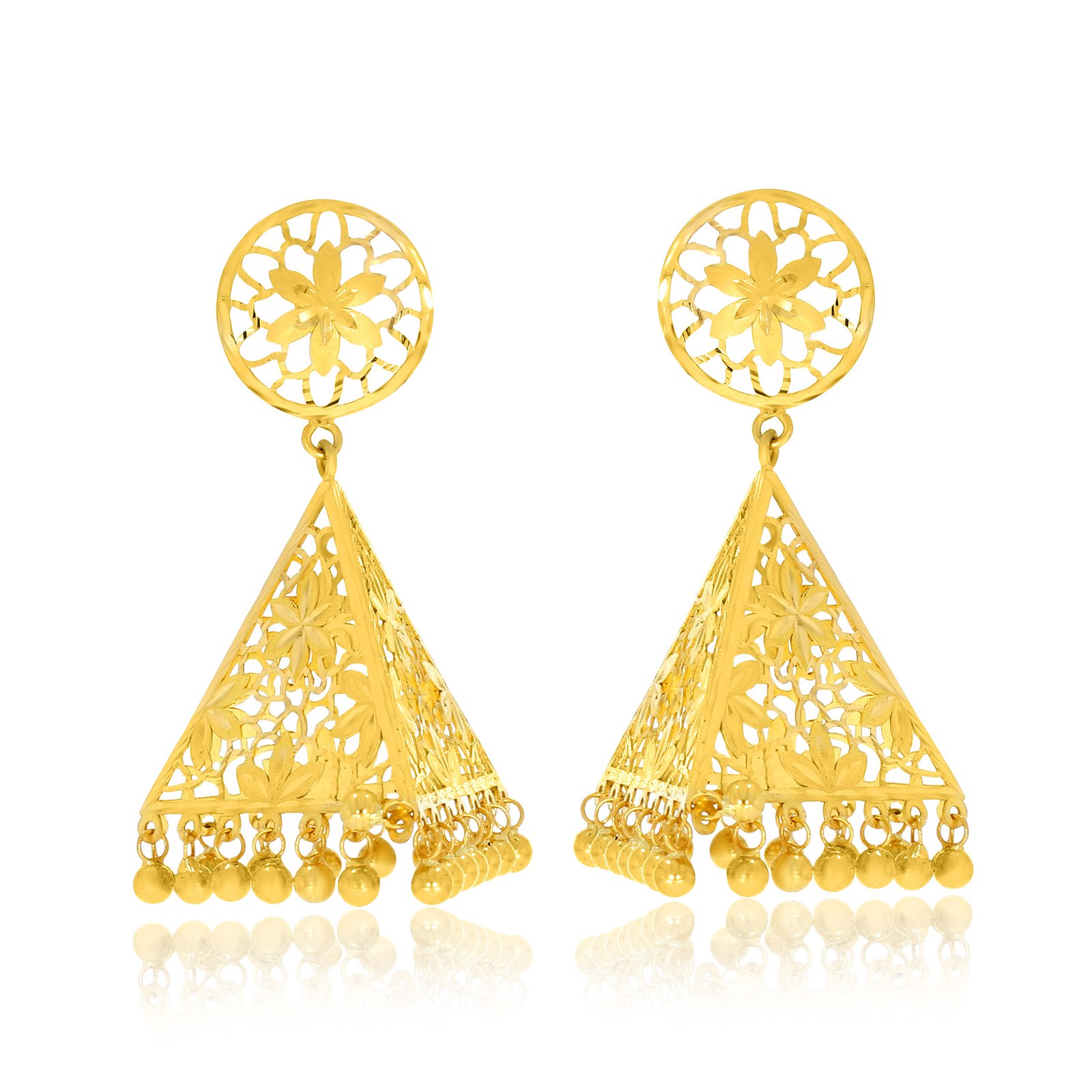 Gold Jhumka