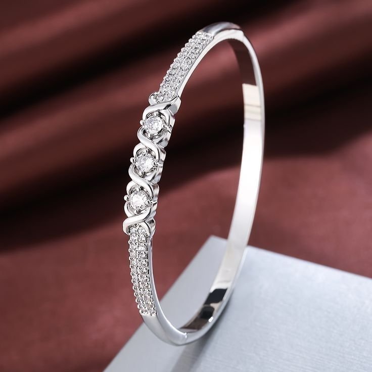 Men and Women Silver Bracelet