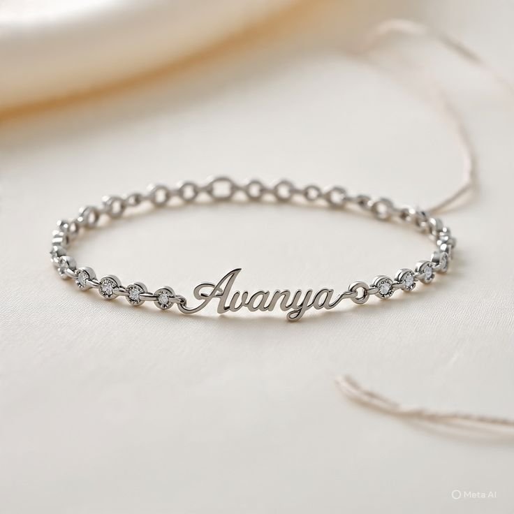 Men and Women Silver Bracelet