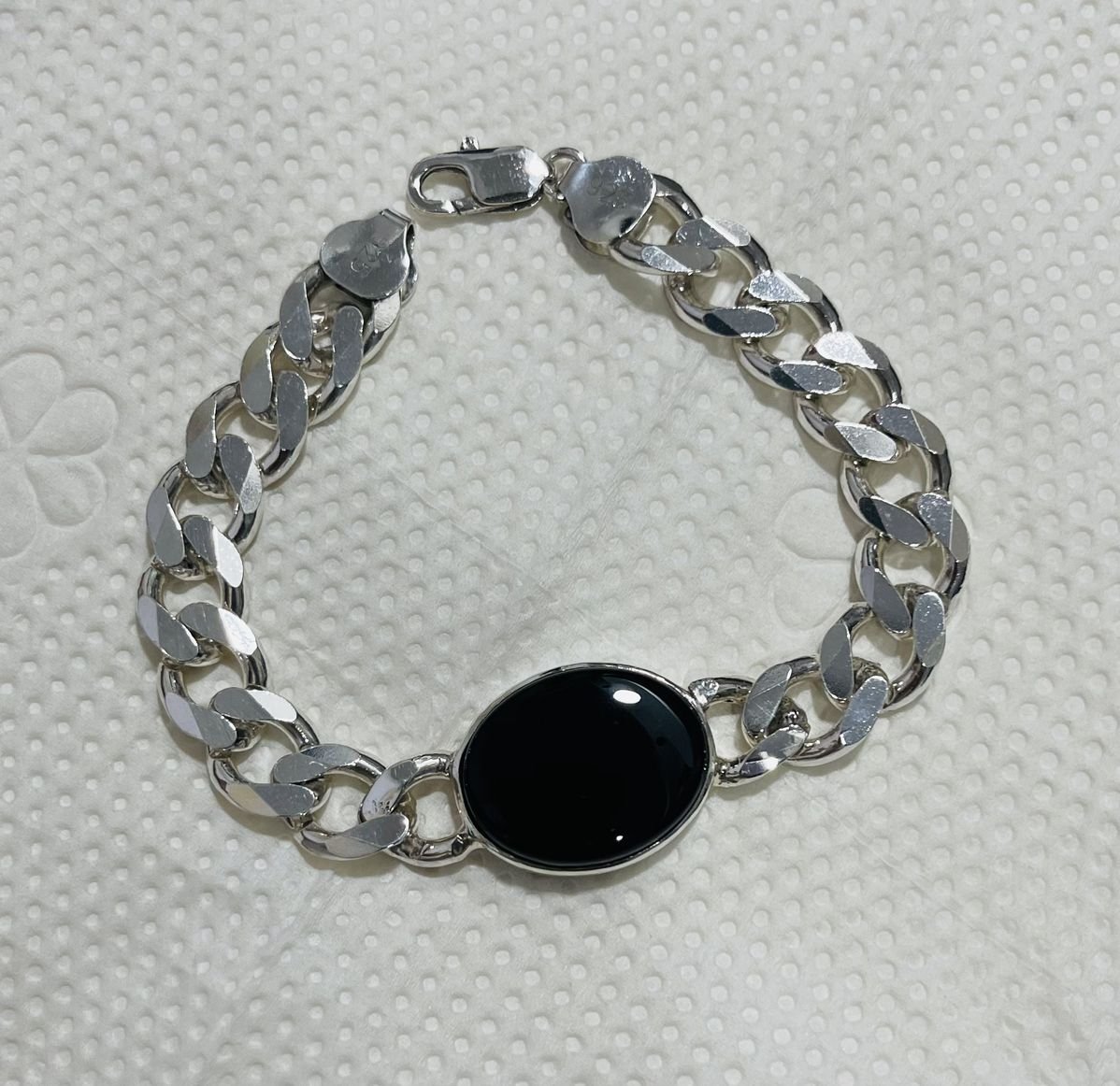 Men and Women Silver Bracelet