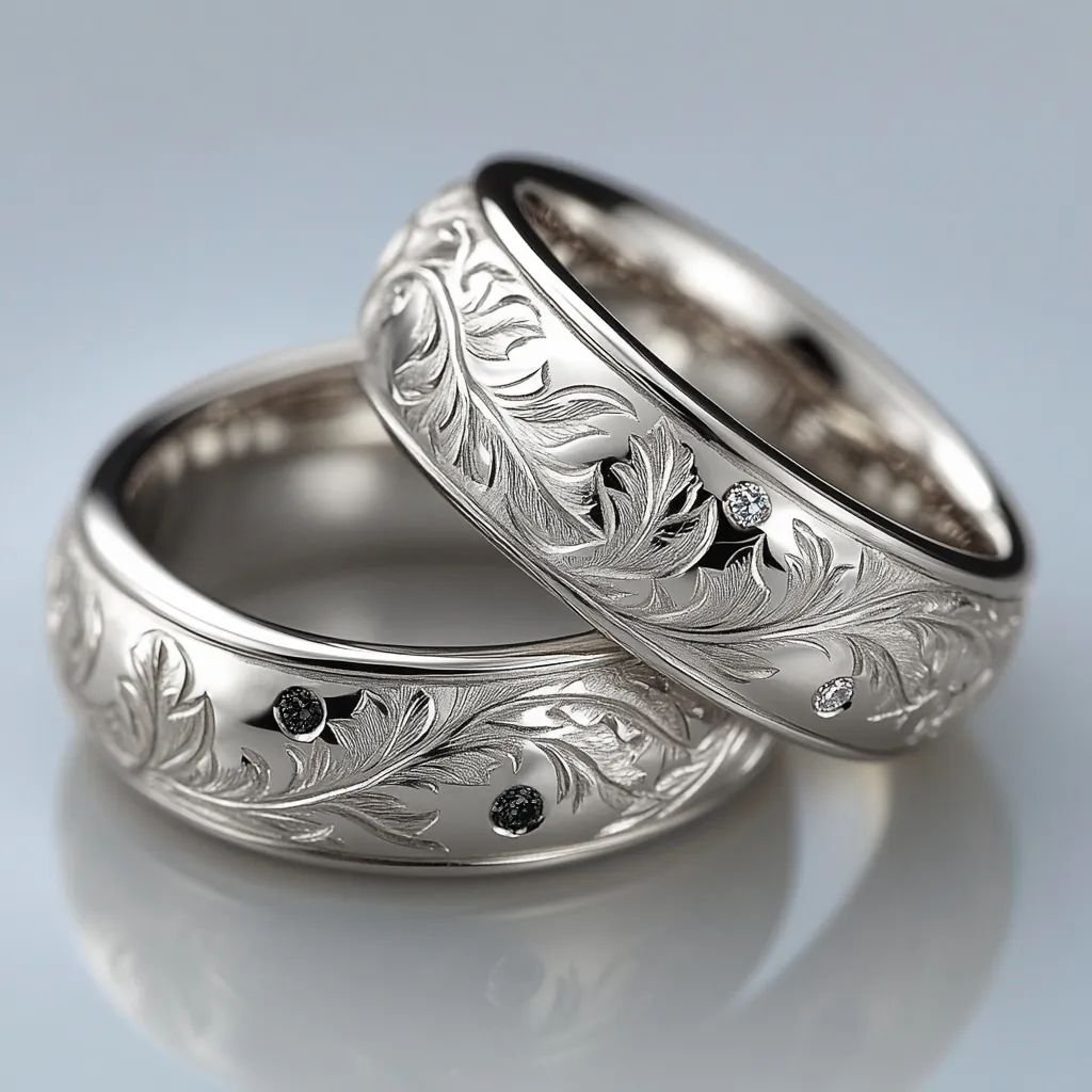Men and Women Silver Ring