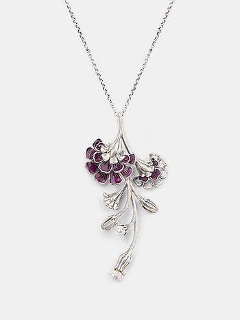 Fiore Silver Necklace