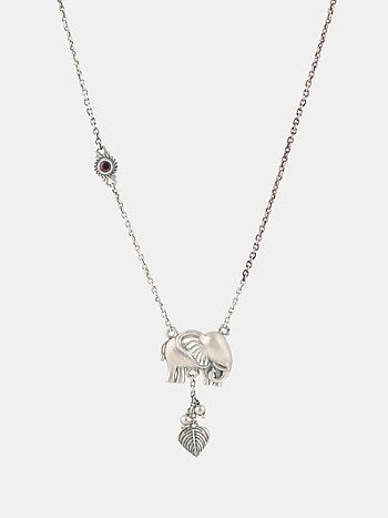 Guided By Wisdom Elephant Necklace