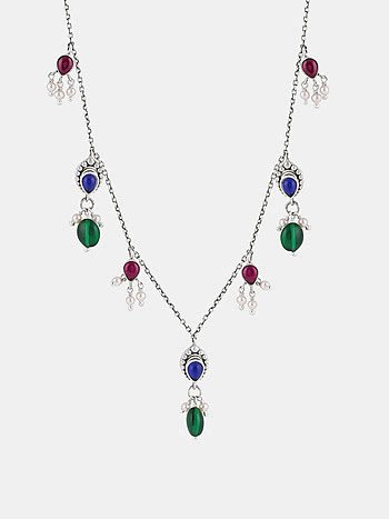 Feeling Ezhil Oxidised Necklace