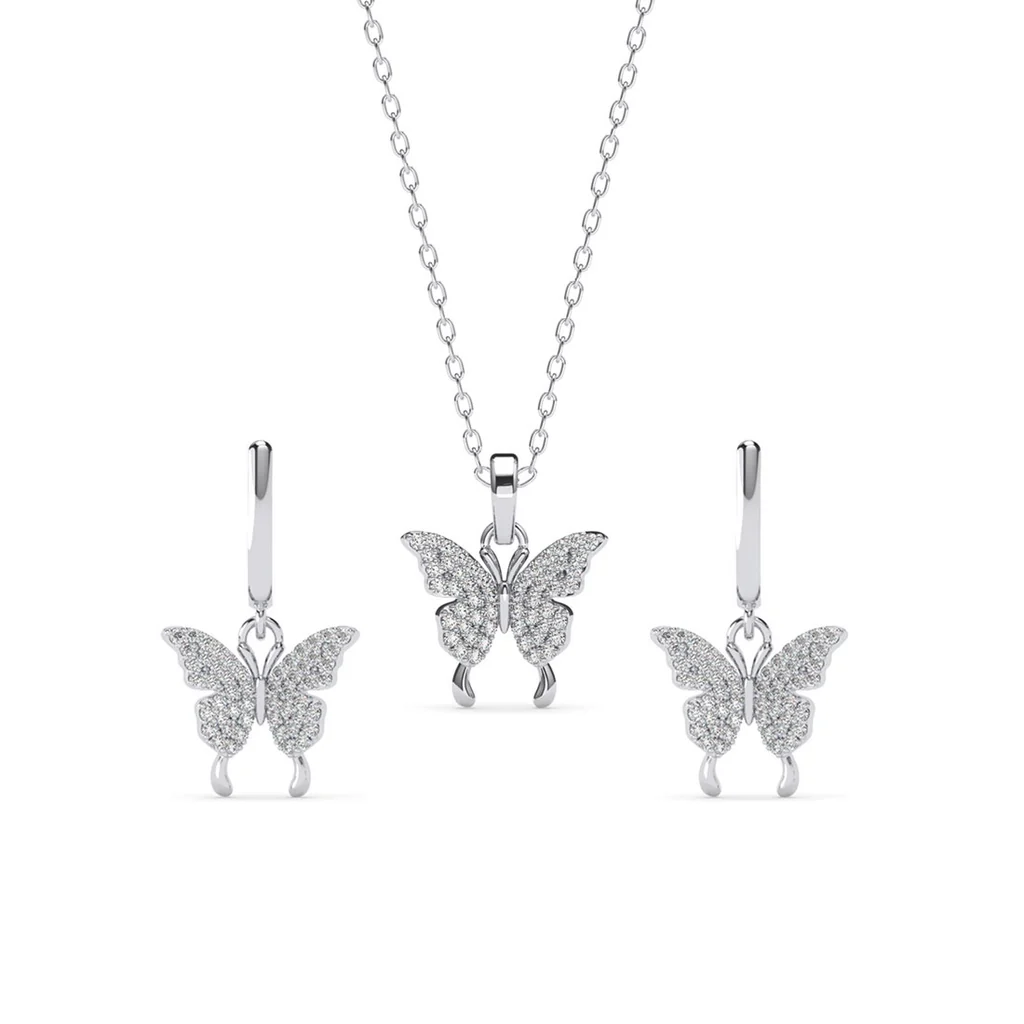 Silver Pendant Set