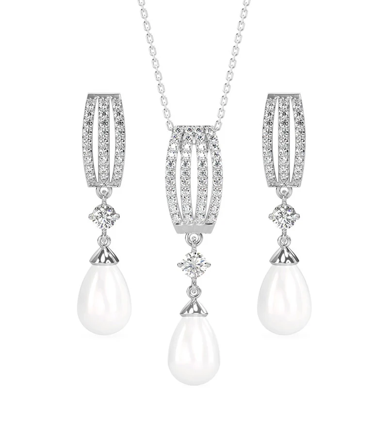 Silver Pendant Set