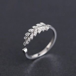 Men and Women Silver Ring