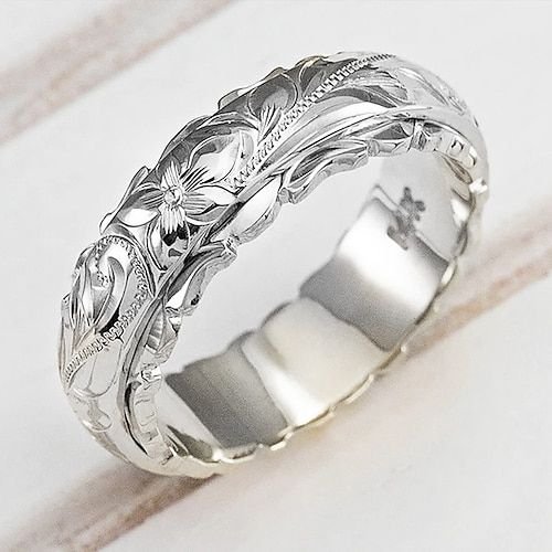 Men and Women Silver Ring