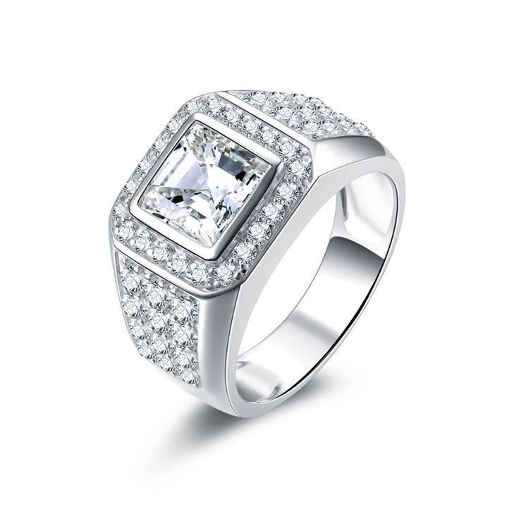 Men and Women Silver Ring