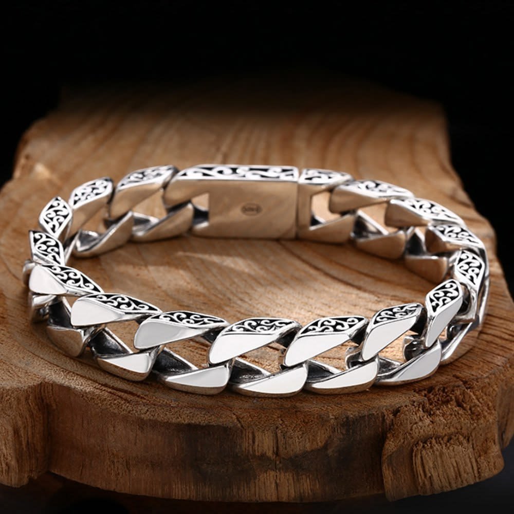 Men and Women Silver Bracelet