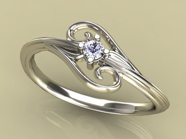 Men and Women Silver Ring