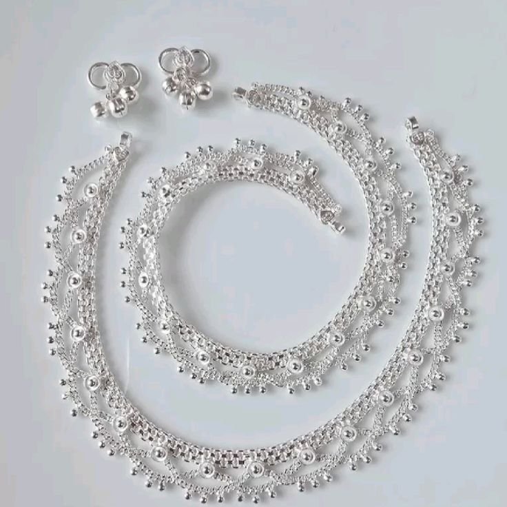 Silver Anklet