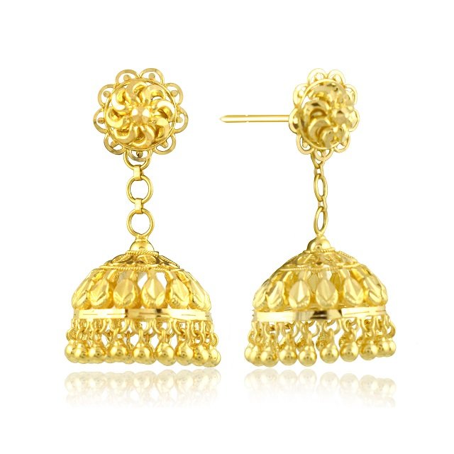 Gold Jhumka